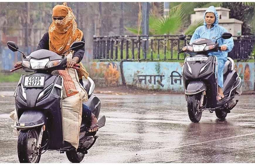 छत्तीसगढ़ में झमाझम बारिश के आसार, कई जिलों में वज्रपात का अलर्ट