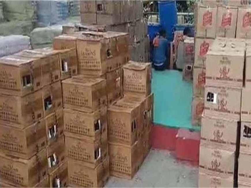 यूपी से लाई जा रही 3132 लीटर विदेशी शराब पकड़ी, तस्करी का अनोखा तरीका देख दंग रह गई पुलिस