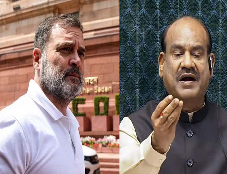 'जनता ने पर्ची फेंकने के लिए नहीं चुना नेताओं को' – राहुल गांधी से बोले लोकसभा अध्यक्ष बिरला