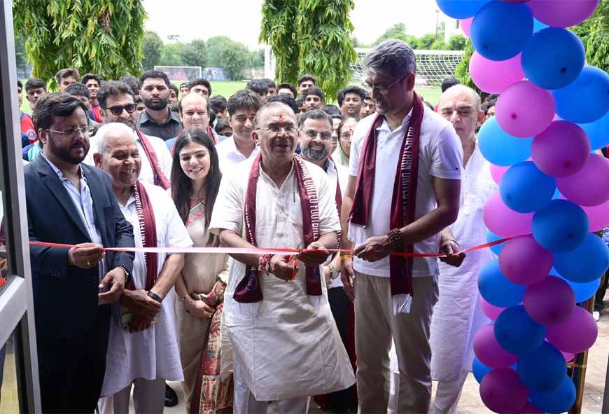 खेलों से सामाजिक समरसता और एकता का होता है विकास – देवनानी विधान सभा अध्यक्ष ने यूनाइटेड फुटबॉल अकादमी भवन का किया उद्घाटन