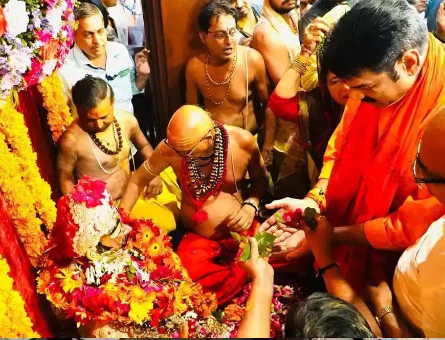 धूम धाम से निकली भगवान महाकालेश्वर की तीसरी सवारी