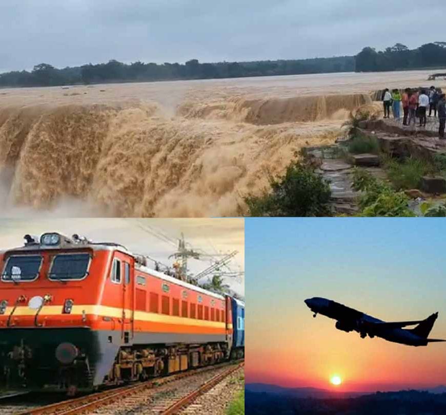 हवाई और रेल सेवाएं बंद, बस्तर का पर्यटन और रोजगार ठप
