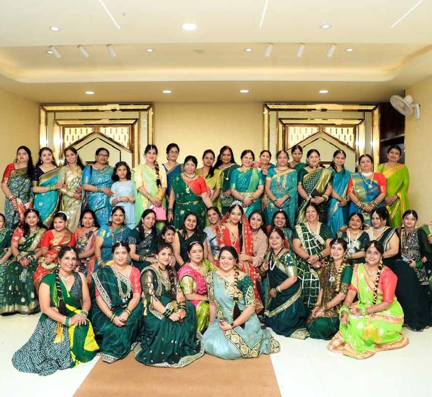 भोपाल में हरीयाली तीज की धूम, हरे परिवेश, झूले और गीतों से गूंजा सेलिब्रेशन हॉल