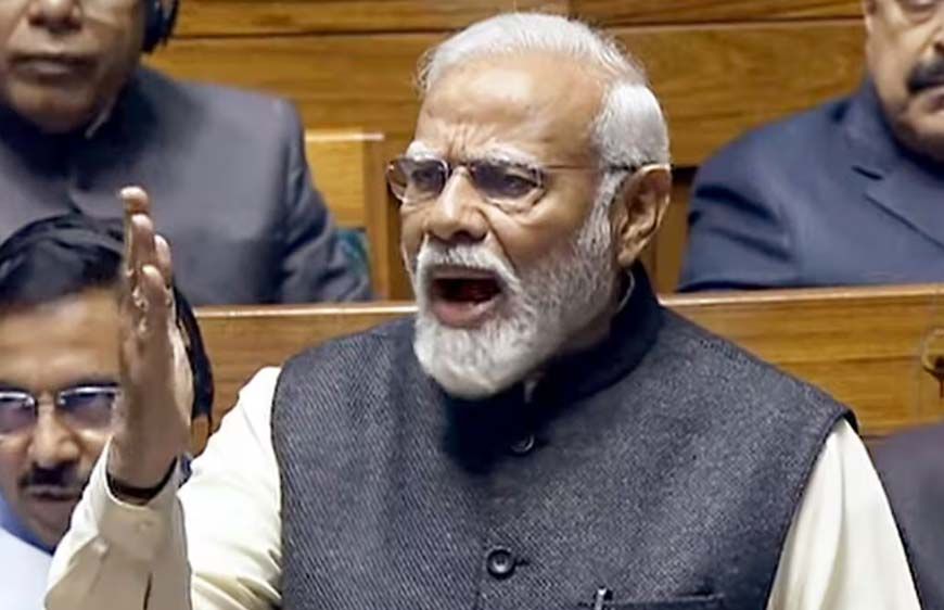 मोदी का नेहरू पर तीखा हमला: भारत बांधों की गाद भी नहीं हटा सकता था
