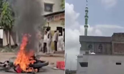 पुणे में तनाव: प्रतिमा तोड़फोड़ के विरोध में मस्जिद पर पथराव, दो गुट आमने-सामने