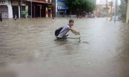 चार जिलों में भारी बारिश का अलर्ट, 260 से अधिक बांध उफान पर