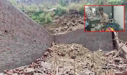 भारजा गांव में दर्दनाक हादसा: निर्माणाधीन मकान की दीवार गिरने से तीन मजदूरों की मौत, पांच घायल