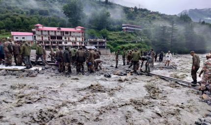 धराली का पहला सड़क मार्ग बहाल, लेकिन 11 जवानों समेत 70 लोग अब भी लापता