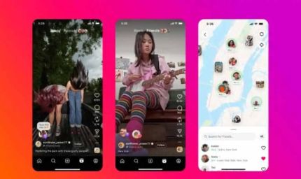 Instagram की बड़ी अपडेट: अब Reels कर सकेंगे Repost, Map फीचर भी जोड़ा गया