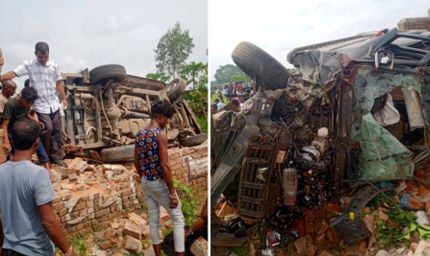 अनूपपुर में दर्दनाक हादसा, स्कॉर्पियो की टक्कर से 5 की मौत, 5 घायल