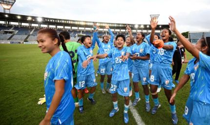 भारतीय महिला फुटबॉल टीम 20 साल बाद एशियाई कप के लिए क्वालीफाई, AIFF ने किया इनाम घोषित