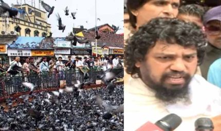 कबूतरखाना विवाद में जैन मुनि की धमकी, अगर हमारे धर्म पर हमला हुआ तो हथियार उठा लेंगे.., हम अदालत भी जाएँगे