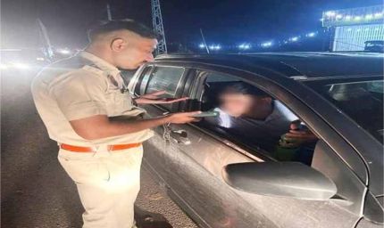 रेवाड़ी पुलिस की कार्रवाई: ड्रंक एंड ड्राइव पर 32 चालकों के चालान