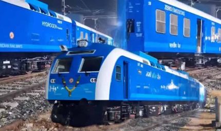 हाइड्रोजन ट्रेन का सपना साकार: चेन्नई में तैयार ‘नमो ग्रीन रेल’ का पहला रैक