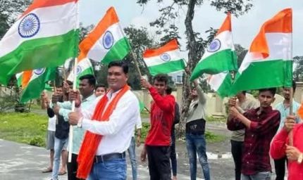 श्री बजरंग सेना के राष्ट्रीय अध्यक्ष हितेश विश्वकर्मा का घर घर तिरंगा अभियान के लिए किया आह्वान