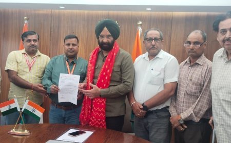 वर्किंग जॉर्नलिस्ट ऑफ इंडिया के प्रतिनिधिमंडल ने दिल्ली सरकार के कैबिनेट मंत्री मनजिंदर सिंह सिरसा से की मुलाकात