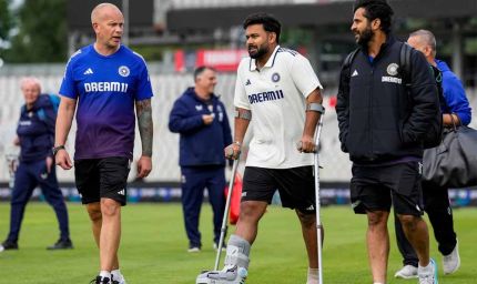 फ्रैक्चर पैर की फोटो शेयर कर भावुक हुए ऋषभ पंत, बोले- इस दर्द से नफरत है