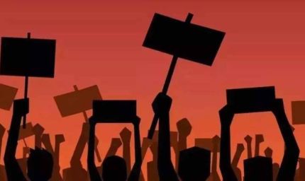 राजस्व महाअभियान पर बवाल: अमीन-कानूनगो समेत सैकड़ों कर्मी आंदोलनरत, रखी ये मांगें