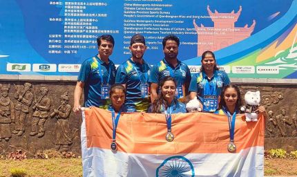 2025 एशियन केनो स्लालम चैम्पियनशिप, चीन में मध्यप्रदेश की खिलाड़ियों ने जीता रजत पदक