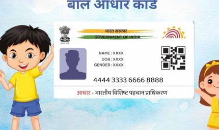प्रदेश के स्कूलों में ही बनेंगे विद्यार्थियों के आधार कार्ड, आधार कार्ड के लिये चलेगा विशेष अभियान