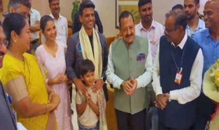 ISS मिशन पूरा कर भारत लौटे शुभांशु शुक्ला, कहा- छोड़कर आने का रहा सबसे बड़ा दुख