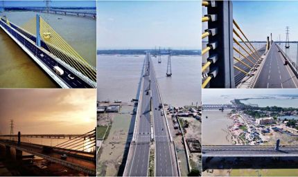 औंटा-सिमरिया छह लेन पुल तैयार, 22 अगस्त को पीएम करेंगे उद्घाटन