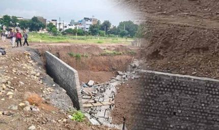इंदौर में बारिश से त्रासदी, दीवार गिरने से 3 लोगों की मौत