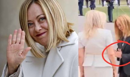 व्हाइट हाउस में इटली की PM मेलोनी का ‘नमस्ते’, दुनिया ने देखा अनोखा अंदाज