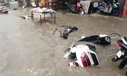 पंजाब में भारी बारिश, भाखड़ा के फ्लड गेट खुले, सायरन की आवाज गूंजेगी