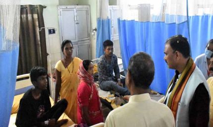 रायपुर : स्वास्थ्य मंत्री श्याम बिहारी जायसवाल ने जिला चिकित्सालय बालोद का निरीक्षण कर व्यवस्थाओं का लिया जायजा