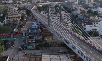 प्रदेश का सबसे बड़ा फ्लाईओवर और देश का सबसे बड़ा केबल स्टे ब्रिज आज से जनता के लिए खुला, नितिन गडकरी करेंगे लोकार्पण