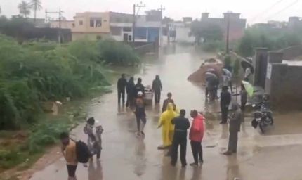 हाड़ौती में आफत की बारिश: चारों ओर पानी, गांवों का कटा संपर्क