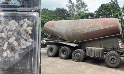 इंदौर में बड़ी कार्रवाई : कार की सीट से मिले 4.79 करोड़ के जेवर, ट्रक से 811 पेटी शराब बरामद