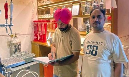 पंजाब के नामी बारों पर आबकारी विभाग की छापेमारी, मालिकों को सख्त चेतावनी