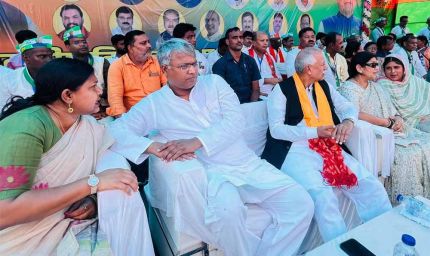 मधुबनी में गरजे JDU के राष्ट्रीय महासचिव कहा, NDA की आंधी में विपक्ष होगा चित