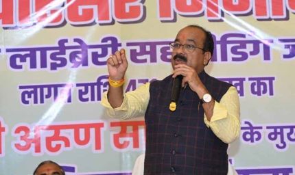 रायपुर : उप मुख्यमंत्री अरुण साव ने किया नालंदा परिसर का भूमिपूजन