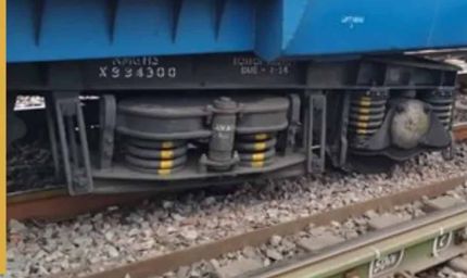 रायपुर: उरकुरा-आरएसडी लाइन पर मालगाड़ी पटरी से उतरी, रेलवे अधिकारियों ने संभाला मोर्चा