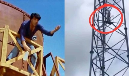 MP में ‘Veeru’ का टावर ड्रामा: शबाना से शादी न होने पर जान देने की धमकी, सरपंच-MLA जुटे समाधान के लिए