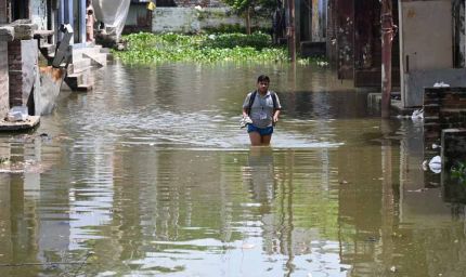 गंगा के पलट प्रवाह से वरुणा में उफान, बनारस में डूबे कई घर