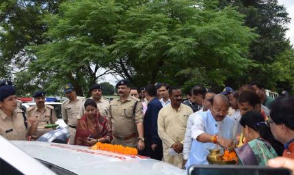 अनूपपुर जिले में डायल 112 पुलिस सेवा हुई प्रारंभ