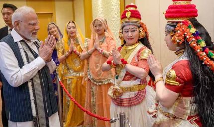 जापान में गायत्री मंत्र और भजन के बीच पीएम मोदी का भव्य स्वागत, वीडियो वायरल