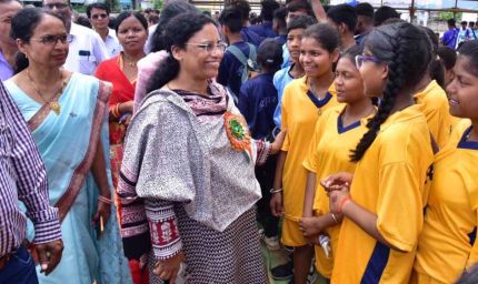 रायपुर : विधायक सुश्री उसेंडी ने 25वीं राज्य स्तरीय शालेय क्रीड़ा प्रतियोगिता का किया शुभारंभ