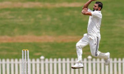 9 महीने बाद मैदान पर लौटे मोहम्मद शमी, दलीप ट्रॉफी में गेंदबाज नहीं चला पाए जादू