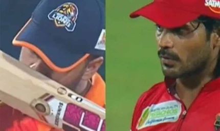 नितीश राणा, दिग्वेश राठी समेत 5 खिलाड़ियों को मैच के दौरान अनुशासनहीनता पर सजा