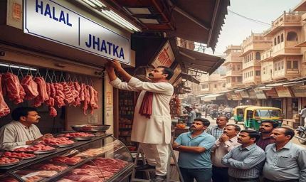 जयपुर में नया नियम : मीट की दुकानों पर लगाना होगा ‘झटका’ या ‘हलाल’ का बोर्ड