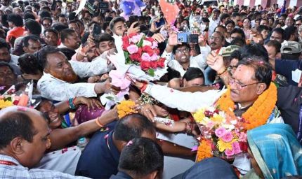 जापान और दक्षिण कोरिया के सफल विदेश दौरे से वापस लौटे मुख्यमंत्री साय