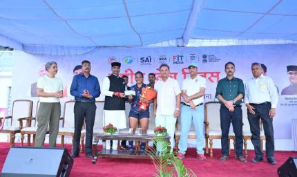 प्रदेश में सुव्यवस्थित खेल अधोसंरचना और सुदृढ़ खिलाड़ियों का निर्माण सतत प्रक्रिया : मंत्री सारंग