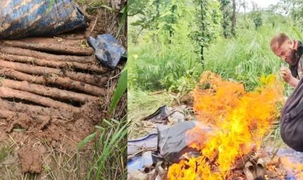 CRPF की बड़ी कार्रवाई: नक्सलियों के खुफिया डंप से बरामद हुई भारी मात्रा में दैनिक सामग्री