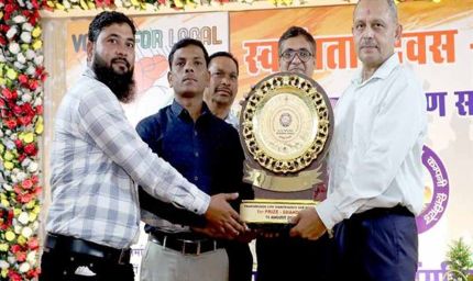 एमपी ट्रांसको शहडोल को डॉ. टाटा राव स्मृति शील्ड