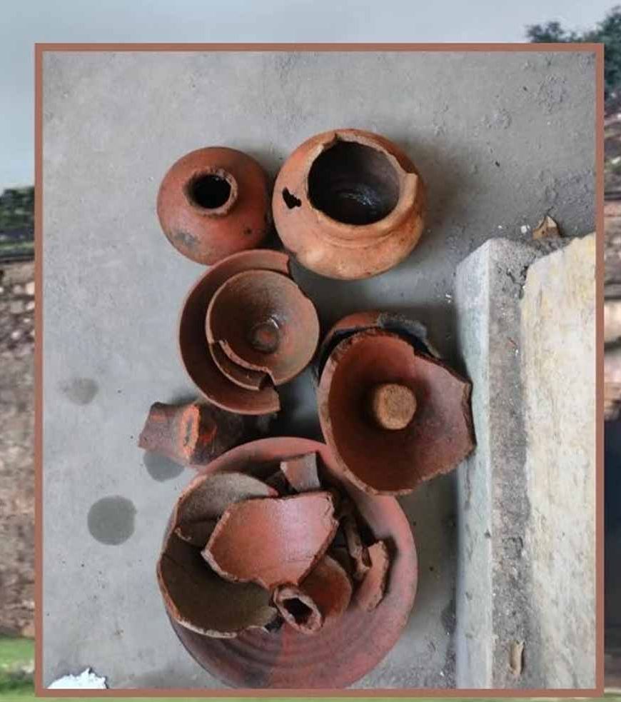 रायपुर में 2100 साल पुराने किले और महल के संकेत, खुदाई में मिले ऐतिहासिक साक्ष्य